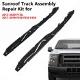 thumbnail image 2 of Compatible For F150 F250 F350 F450 FL3Z-1651071-A FL3Z-1651071-B Car Accessories Sunroof Track Assembly Repair Kit 2pcs, 2 of 4
