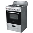 thumbnail image 4 of Avanti 24" Electric Range Oven with Framed Glass Door, in Stainless Steel (ERU240P3S), 4 of 5