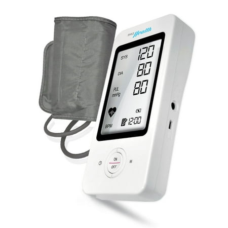 PYLE-HEALTH PHBPB16TL - Bluetooth Wireless Blood Pressure Monitor with Arm Cuff and Downloadable (The Best Blood Pressure App)