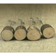 thumbnail image 3 of Rustic Real Wood Base Wedding Table Name Number Holder Party Decoration Card Holders Picture Memo Note Photo Clip Holder (10pcs Table Numbers), 3 of 5