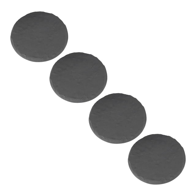 Pierres de Marche, Lot de 4 Pierres Rondes de 15,7 Pouces pour Allée Extérieure de Jardin, Pierres de Jardin Décoratives, Idéales pour Offrir une Surface de Marche Solide et Robuste dans les Zones Boueuses