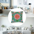 thumbnail image 5 of Chinoiserie Throw Pillow Covers Vintage Floral Pillow Cases Chinese Oriental Decorative Cushion Covers for Sofa Living Room  1 set of 2, various sizes, 5 of 7