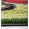 thumbnail image 3 of Indoor/Outdoor Tulip and Wheelbarrow Hooked Polypropylene Accent Rug - 24  x 42, 3 of 4
