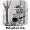 thumbnail image 2 of CafePress - Workin' Hodag Mug - 11 oz Ceramic Mug - Novelty Coffee Tea Cup, 2 of 3