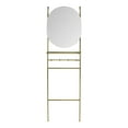 thumbnail image 2 of Kate and Laurel Noka Mirror Leaning Ladder, Gold 18x5x67, 2 of 10