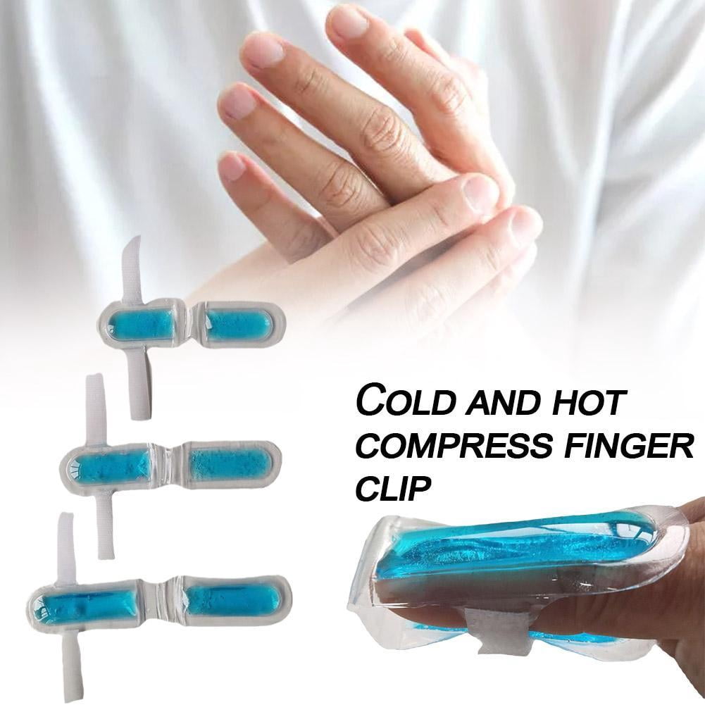Finger Cold Gel Ice Pack, Refreshing Therapy Cold Compress A6W6
