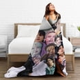 thumbnail image 5 of Blanket Park Jimin Soft and Comfortable Wool Fleece Throw Blankets Gift for Home Decoration Sofa Office car Camping Yoga Travel Home Decoration Cozy Plush Beach, 5 of 5