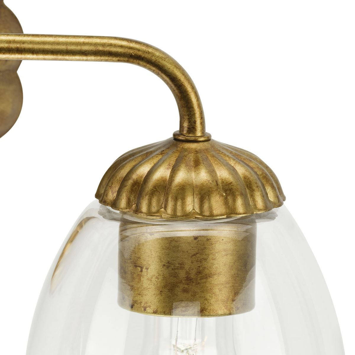Quillan Collection Two-Light Soft Gold Transitional Bath & Vanity Light