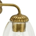 thumbnail image 5 of Quillan Collection Two-Light Soft Gold Transitional Bath & Vanity Light, 5 of 13