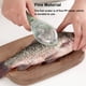 thumbnail image 5 of Matsuzay Escalador de pescado Reemplazo de mano Reutilizable Lavable Colgando Cocina Escala de cocina Removedor Herramienta Accesorios Azul Type3 NO3, 5 of 6