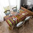thumbnail image 4 of Afrian Ethnic Colorful Table Cloth Waterproof Dining Tablecloth for Table Kitchen Decorative Coffee Cuisine Party Table Cover, 4 of 6