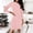 Pink, variant on AXXD Dresses For Women 2022 Autumn&Winter Mom Outdoor Loose Fitting Long Sleeve Solid Round-Neck Pink Dress Dress For Rollback