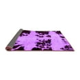 thumbnail image 2 of Ahgly Company Indoor Rectangle Abstract Purple Modern Area Rugs, 2' x 5', 2 of 4