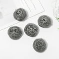 thumbnail image 6 of Dengjunhu 8Pcs Stainless Steel Sponges Scrubbers Cleaning Ball Utensil Scrubber Density Metal Scrubber Scouring Pads Ball for Pot Pan Dish Wash Cleaning for Removing Rust Dirty Cookware Cleaner, 6 of 6