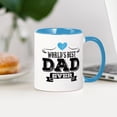 thumbnail image 3 of CafePress - World's Best Dad Ever Mugs - 11 oz Ceramic Mug - Novelty Coffee Tea Cup, 3 of 4