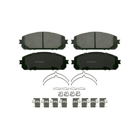 Front Brake Pad Set - Compatible with 2014 - 2019 Jeep Cherokee 2015 2016 2017 2018
