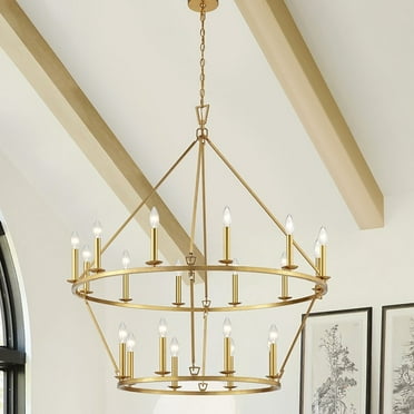 Kyrid 2-Tier Chandelier 20 Lights Ceiling Light Fixtures