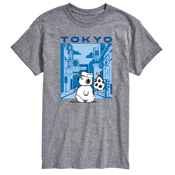 Peanuts - Olaf Tokyo Street - Men's Short Sleeve Graphic T-Shirt