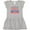AC-Heather Grey, variant on Inktastic Funny Puerto Rican Family Reunion Girls Toddler Dress
