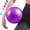 1Purple, variant on NCQ Small Exercise Ball, 9 Inch Mini Pilates Ball, Anti Burst and Slip Resistant Mini Yoga Ball for Stability, Fitness, Physical Therapy, Stretching & Core Strength Workout at Home Gym & Office