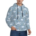 thumbnail image 2 of Daiia Turtle for Men's Fashion Hoodies & Sweatshirts with Kangaroo Pocket Hooded Sweatshirt Breathable & Moisture Wicking-X-Large, 2 of 7