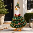 thumbnail image 2 of AZXY Christmas Porch Goose Outfit, 23" Goose Costume for Porch Goose, Goose Clothes for Cement Plastic Lawn Goose Statue, Goose Clothing Accessory, Christmas Decor for Yard Lawn Patio Garden Home, 2 of 7