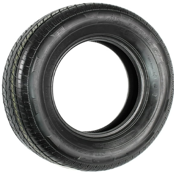 eCustomrim ST205/75R15 Steel Belted Radial Trailer Tire Load Range D 2150# 6 Yr Warranty