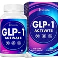 thumbnail image 1 of GLP-1 Activate, with Naturally GLP-1 Probiotic, Hops & Green Tea Extract, GLP1 Supplement for Gut, Energy, GLP-1 Levels & Overall Health - 60 Capsules, 1 of 5