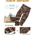 thumbnail image 2 of NEW VIEW Kids Camo Hunting Pants Silent, Youth Hunting Clothes for Cold Winter, Camouflage Hunting Pants for Boys & Girls, 2 of 5