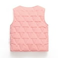 thumbnail image 6 of XEGLSBU Girls Winter Coats Size 7/8 Overnight Girls Warm Winter Vest Padded Quilted Sleeveless Jacket Outerwear Cozy Thermal for Cold Weather Kids Lightweight Comfort Casual Wear Red Size 4-5 Years, 6 of 6