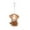A, variant on Painted Glass Leak-Proof Hummingbird Feeder, Outdoor Hanging Ornament Courtyard Decoration, Drip-Free Feeder Gift for Garden Patio Nature Lovers