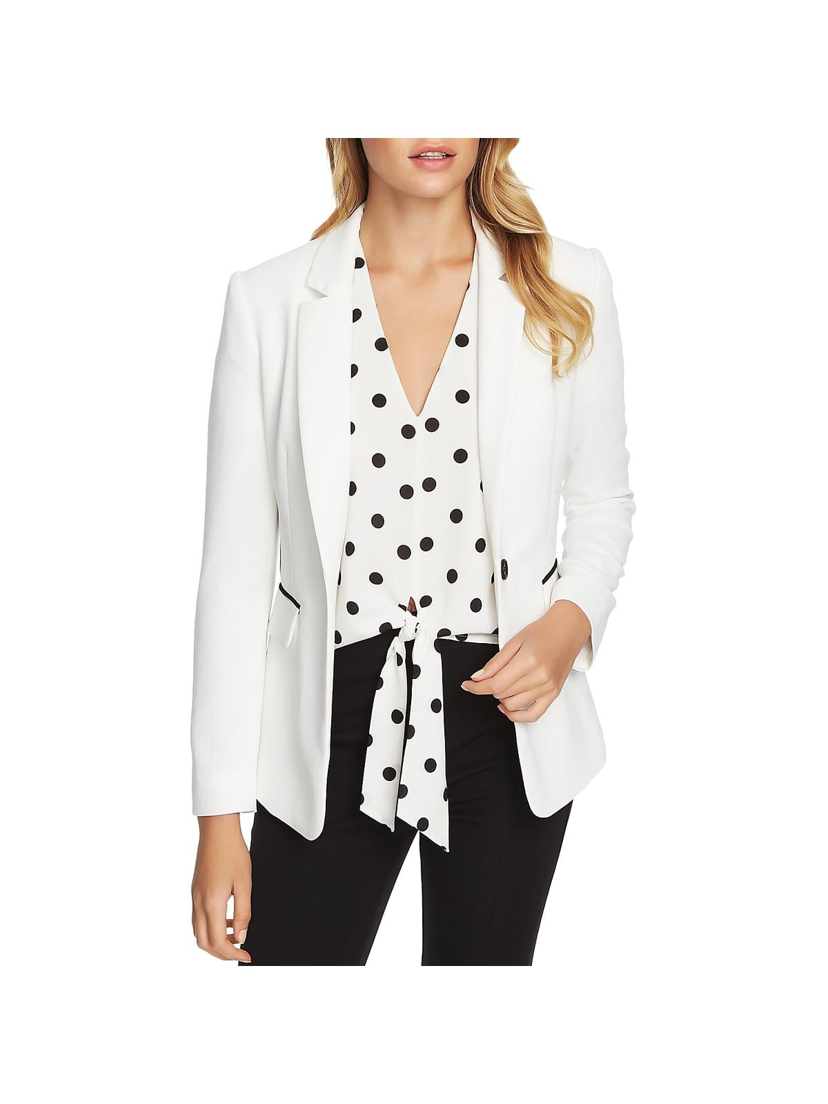 walmart white blazer