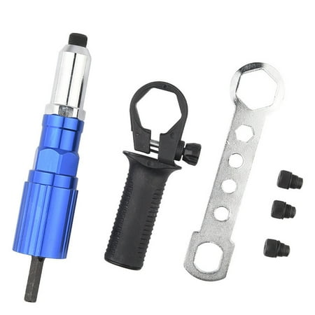 

1 Set Electric Rivet Adapter Cordless Drill Adapter Insert Nut Tool Riveter
