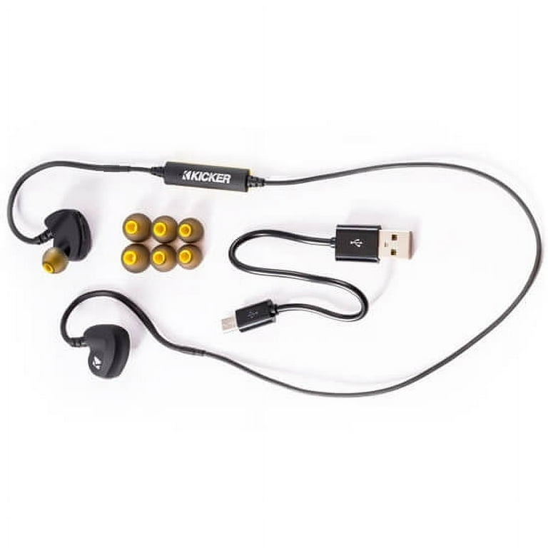 Kicker 43EB300BTB Bluetooth Sports Earbuds