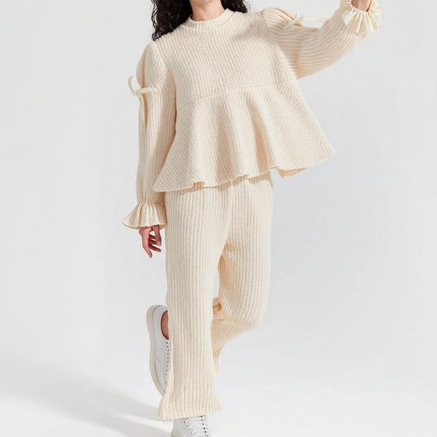 Conjuntos de blusas y camisas de cuello redondo y manga larga Conjunto para niños Sudadera con capucha cómoda con letras bordadas Conjunto de dos piezas para niños Conjunto de poliéster de moda para n