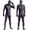 Dark Gray, variant on Spider Costume,Superhero Classic Cosplay Costume,1 Jumpsuit + 1 Headpiece,Unisex Fashionable Movie Cosplay Bodysuit,Halloweeen Costume,Size S