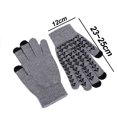 thumbnail image 2 of Guantes de invierno para hombre y mujer - Gel de silicona antideslizante para pantalla táctil MFZFUKR CPB-CJZ296-5, 2 of 5