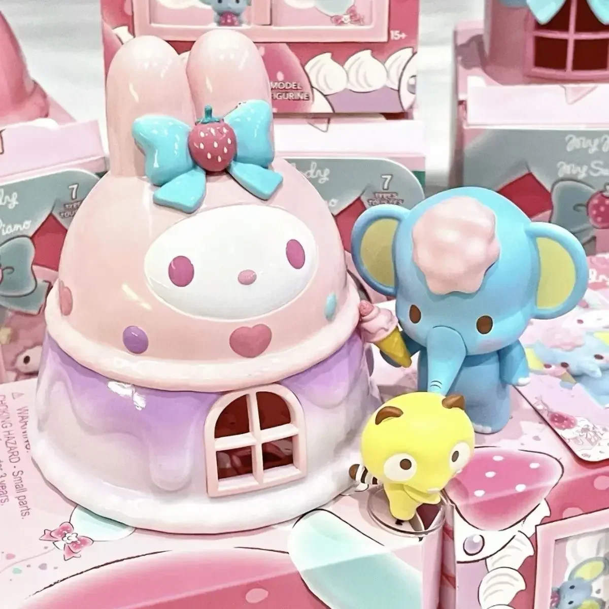 Sanrio Characters My Melody Amd My Sweet Piano Play House Series