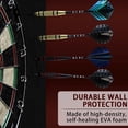 thumbnail image 3 of LJNYFDC Easy Installation Dartboard Protector Universal EVA Splicing Dart Board Wall Protector Square Backboard Surround Backing Guard, 3 of 6