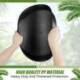 thumbnail image 6 of urorentea 6 Pack 14 inch Thickened Plant Saucer, Large Heavy Duty Durable Plant Pot Trays, Plastic Flower Plant Pot Saucer Drip Tray for Indoor Outdoor Garden, 6 of 8