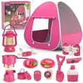 thumbnail image 1 of Set de camping para niños Fidecexv con carpa desplegable y herramientas de campamento, 1 of 7