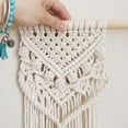 thumbnail image 1 of Nestingho Thick Macrame Cord 1 Set Beige Cotton Rope With Wooden Frame For Diy Craft Supplies And Wall Art, 1 of 6