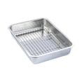 thumbnail image 4 of Elodie Oven Tray Pan with Rack Rectangular Oil Filter Tray for Food Grilling Baking 50x35x7cm, 4 of 8