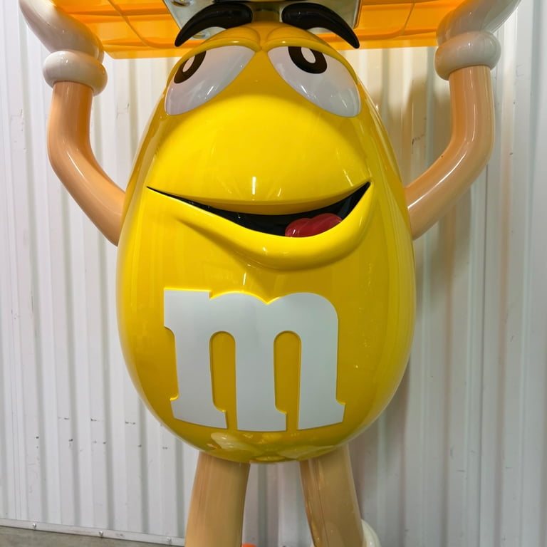 M&M's Yellow Character Display Statue Figure - Walmart.com