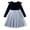 Q112-Purple, variant on HCNTES Toddler Girls Tutu Dresses Long Sleeve Ruffle Fall Winter Holiday Star Sequin Dress(Q111-Orange,7-8 Years)