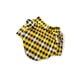 thumbnail image 5 of Camisa para perros Billuyoard Ropa para cachorros Telas escocesas Transpirable Sin hebillas Estilo simple, 5 of 5