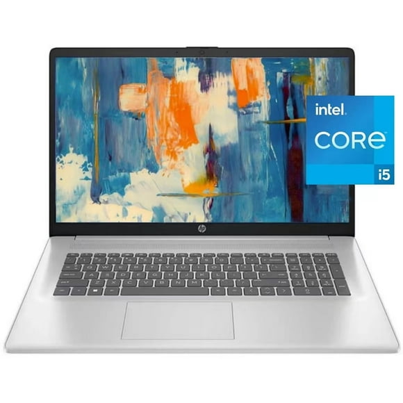 New HP 17.3" IPS FHD Laptop , Intel Core i5-1335U (Beat i7-1255U) 32GB RAM 2TB SSD Intel Iris Xe Graphics Wi-Fi 6 Bluetooth 5.3 Backlit Keyboard HDMI Windows 11 Home Silver