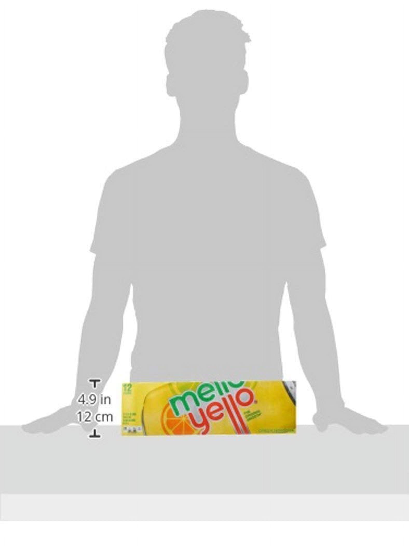 Mello Yello Soda Citrus, 12oz Can (Pack of 18, Total of 216 Oz)
