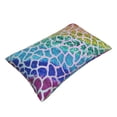 thumbnail image 2 of Fotbe Rainbow Glitter Pillow Cases - Envelope Closure - Luxury, Extra Soft, Cooling Pillow Covers - Wrinkle, Fade, Stain Resistant-20"x30", 2 of 8