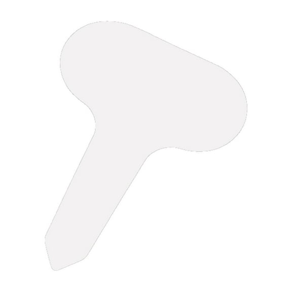 JoyMoreHome 100Pcs 2.76 InchT-Type Plant Name Tags Garden Labels Markers Nursery Plastic Garden Tag for Outdoor Garden Waterproof Plant Label Stakes